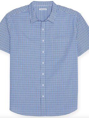 Short Sleeve 5XLT Button Down Poplin Sportshirt Amazon Essentials NEW WITH TAGS